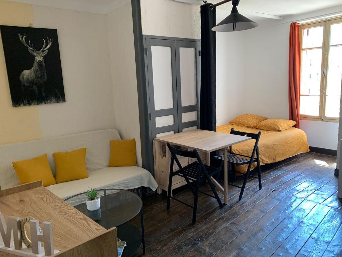 Studio 1 Lit Double Et Un Canape Barcelonnette Exterior foto
